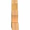 Ekena Millwork Richland Rough Sawn Timber Gable Bracket, Western Red Cedar, 48"W x 28"H x 6"D x 6"F, 14/12 Pitch GBW048X28X0606RIC00RWR - alternate 3
